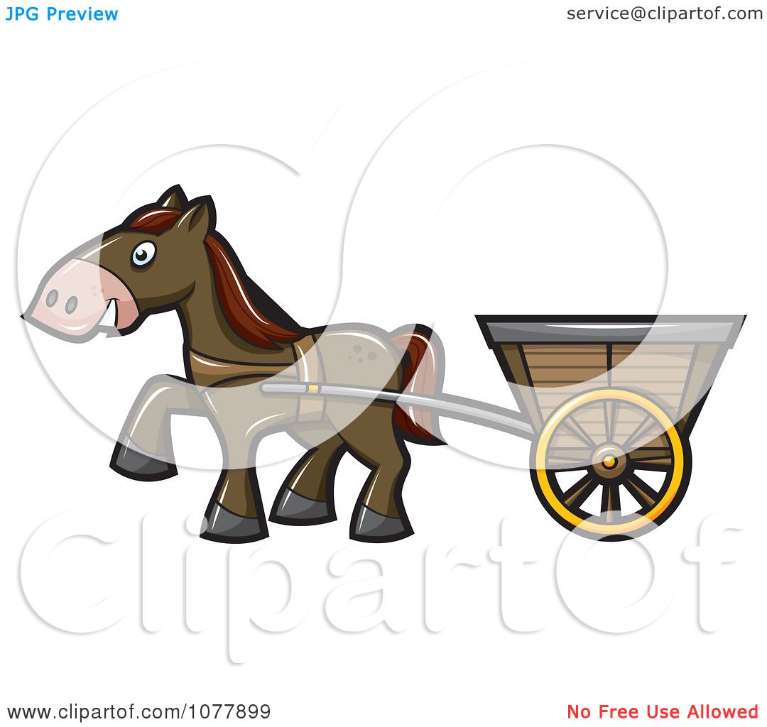 horse and cart clipart - photo #16
