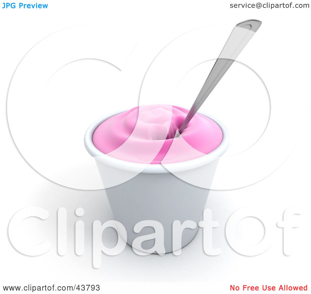 frozen yogurt clipart