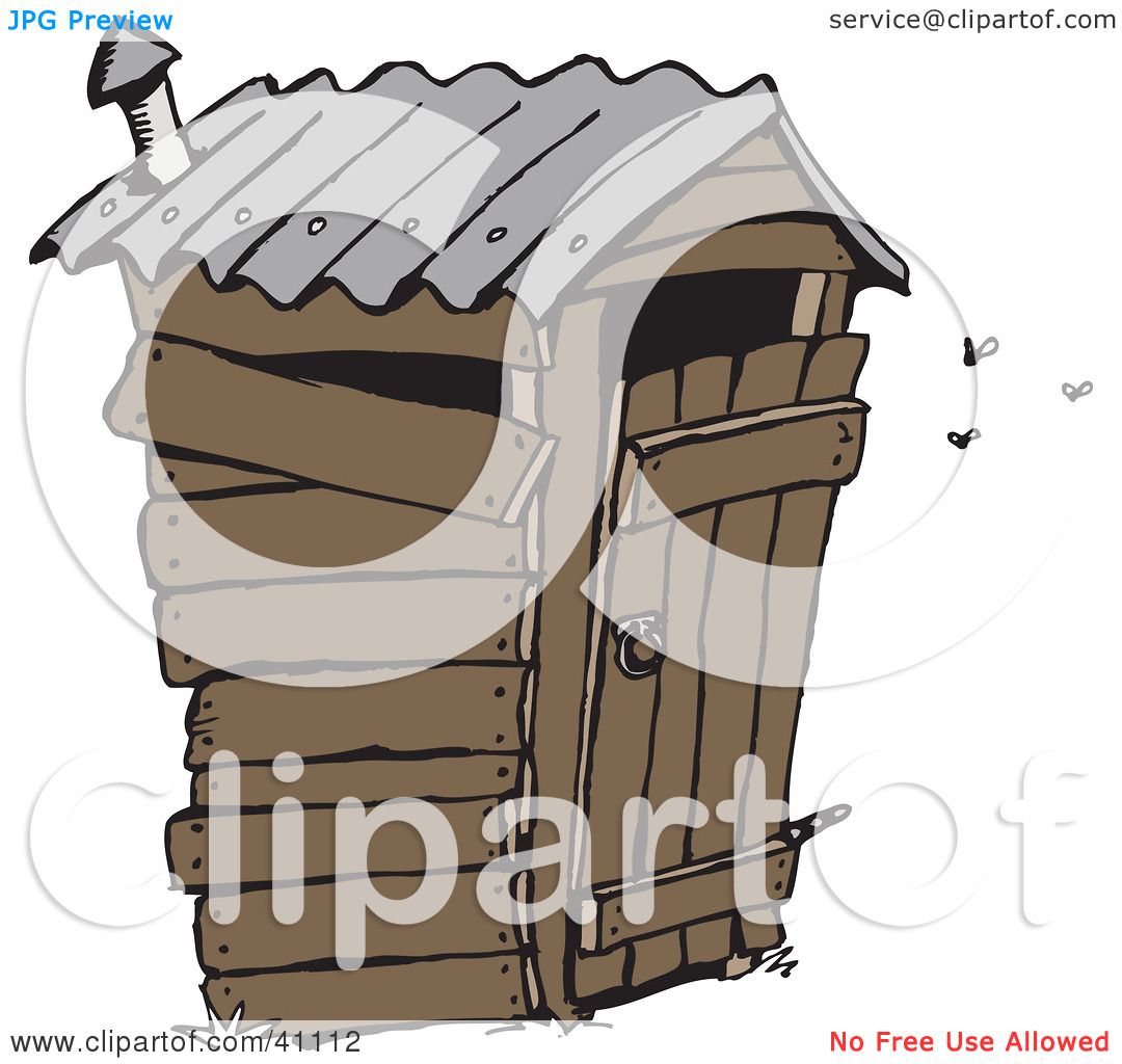 funny outhouse clip art - photo #50