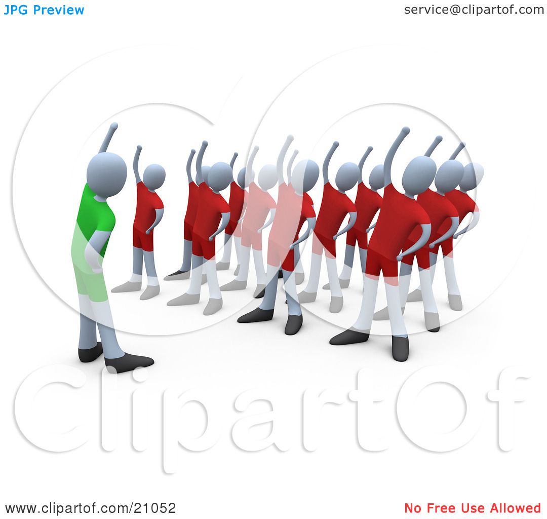 fitness instructor clipart - photo #16