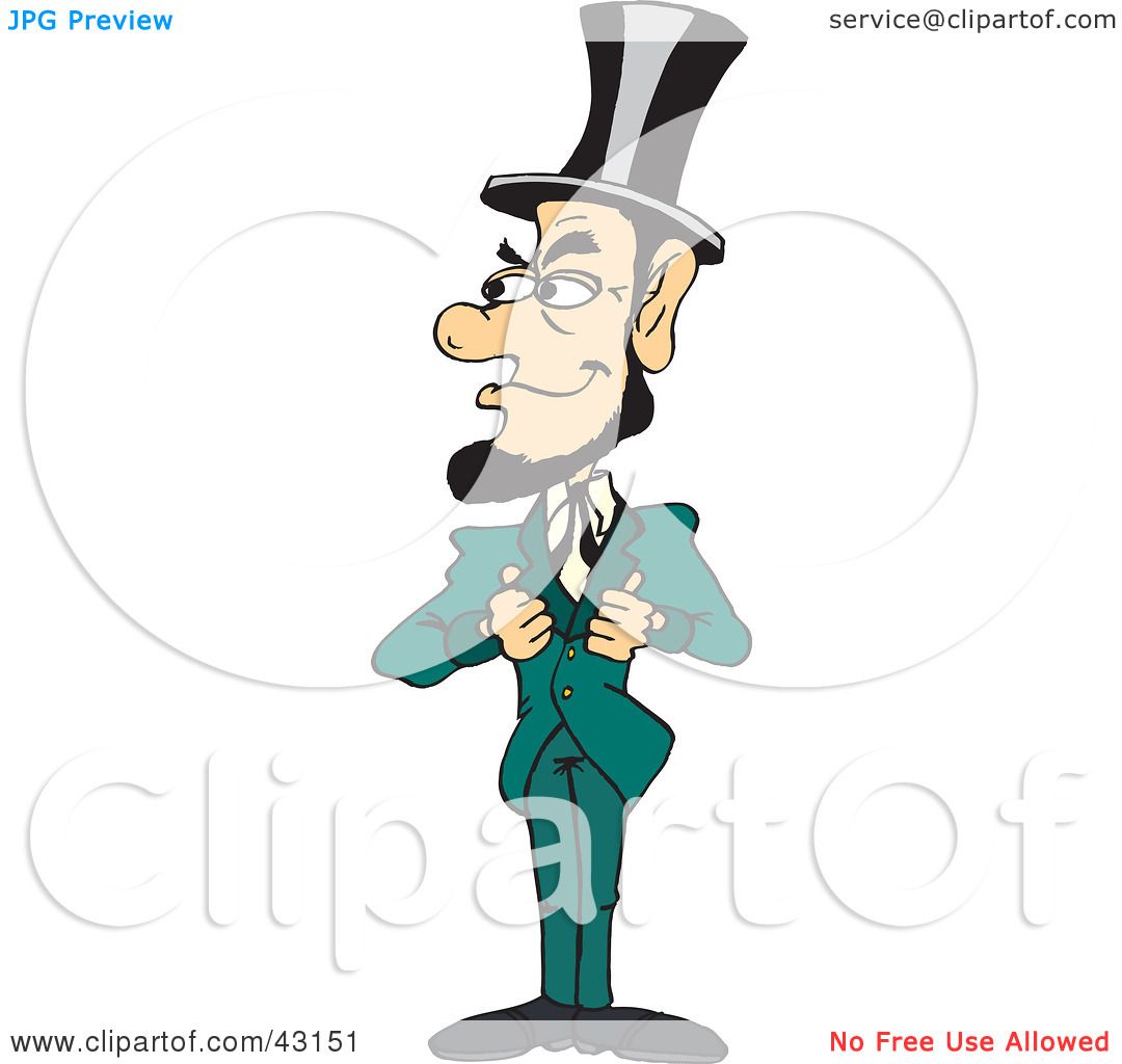 Royalty-Free (RF) Abe Lincoln Clipart, Illustrations 