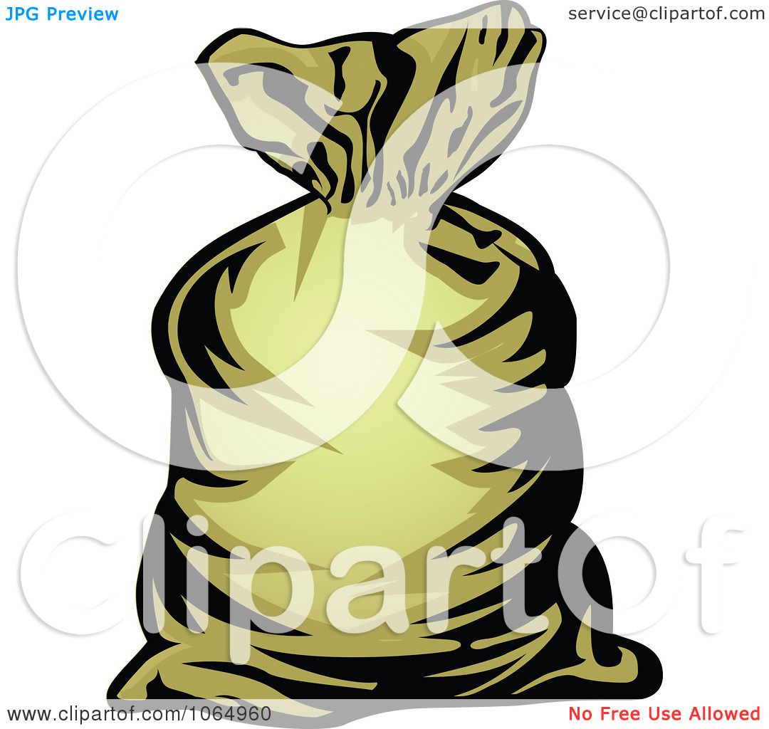 Money Bag Clip Art Silhouette @ Silhouette.pics