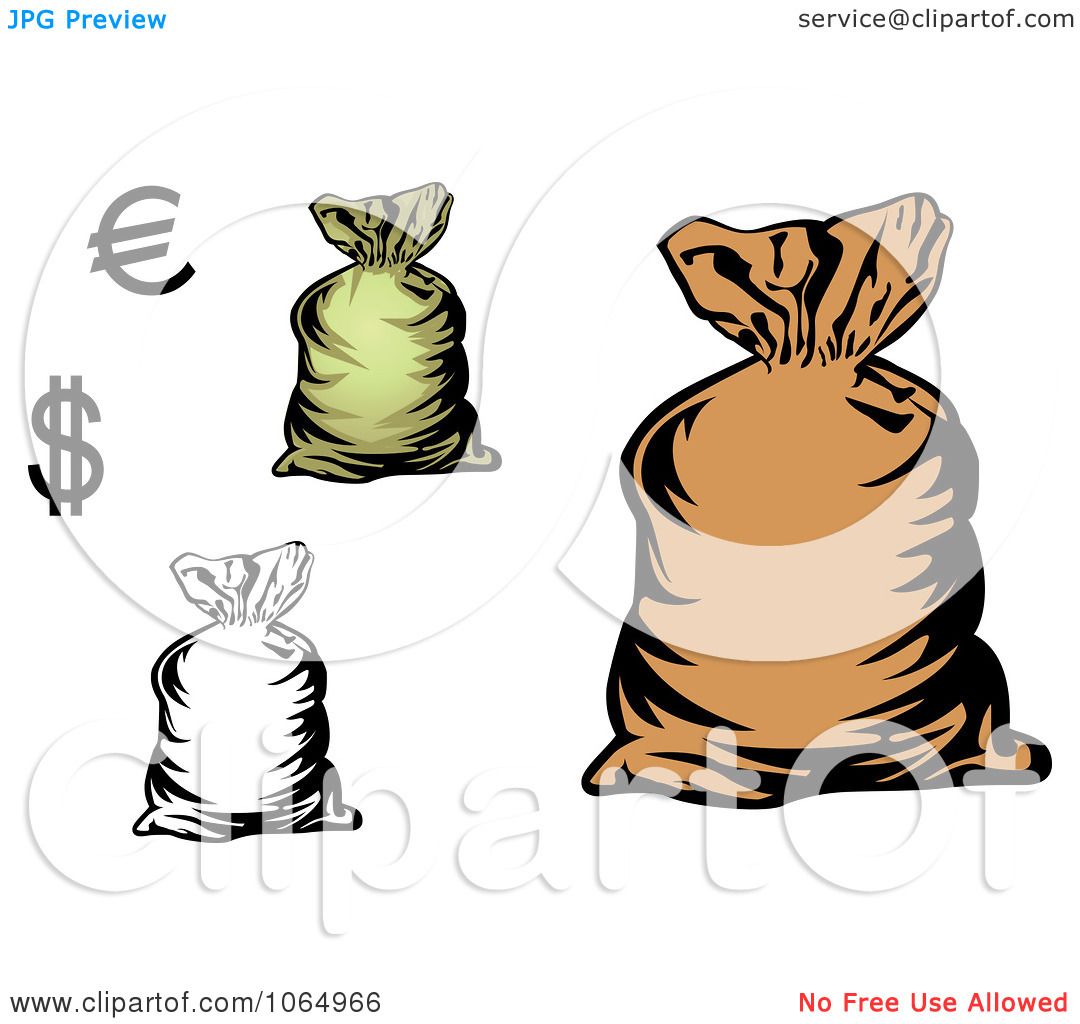 FREE Money Bag Clipart (Royalty-free)