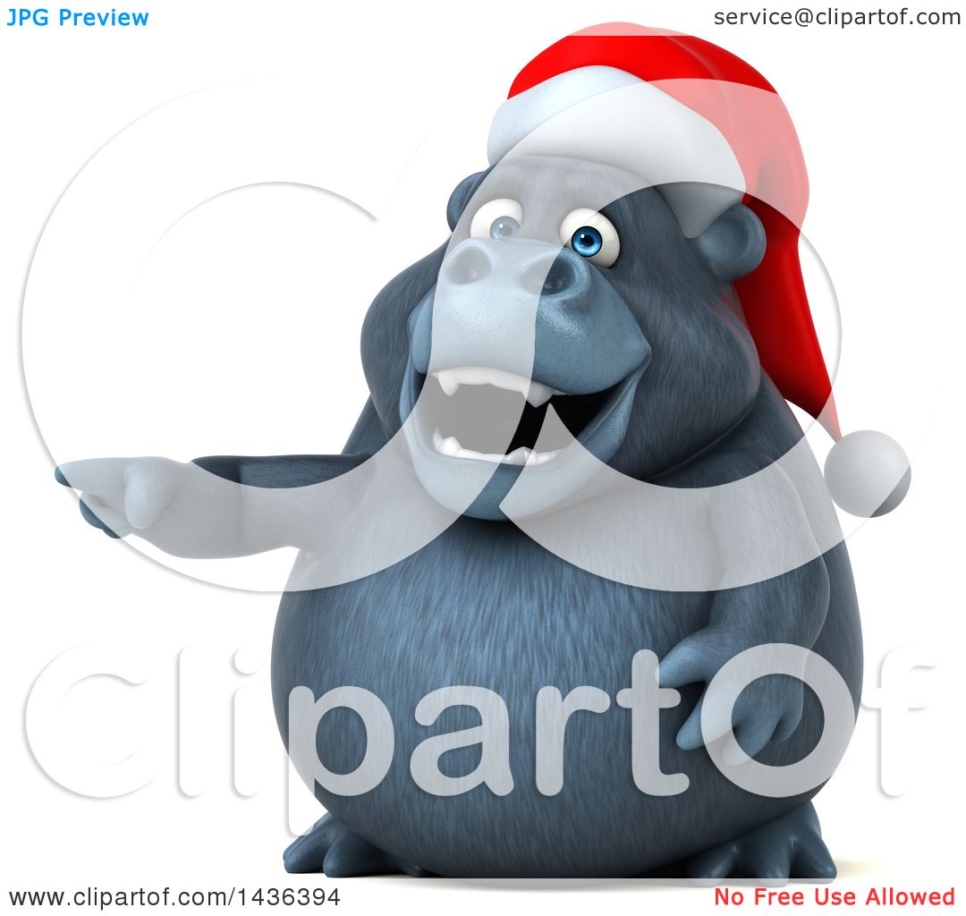 cartoon gorilla wearing hat