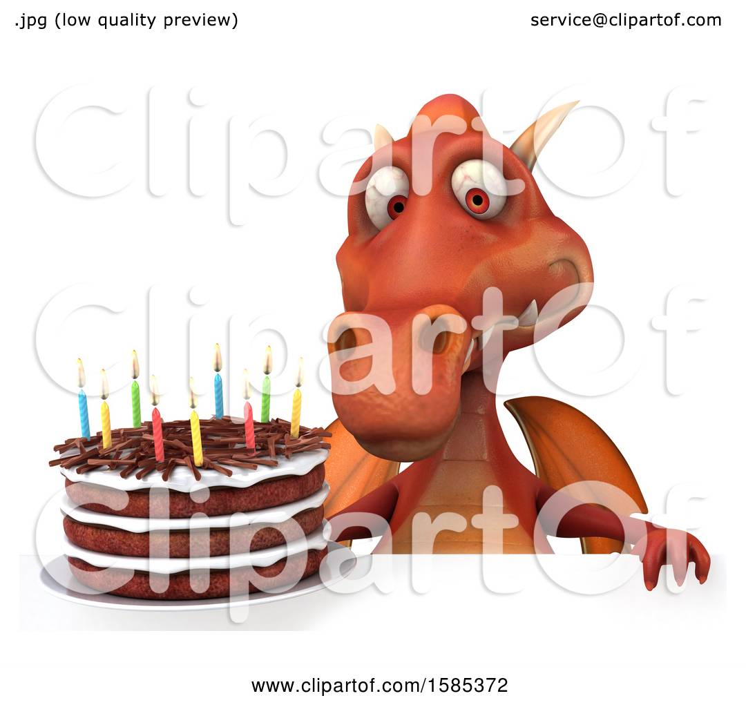 Hilarious 3d Depiction Of A Dragon Background, 3d Cake, Food Birthday,  Cream Cake Background Image And Wallpaper for Free Download