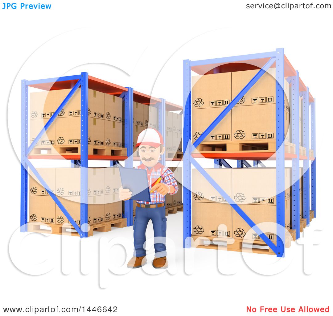 warehouse worker clipart - photo #47