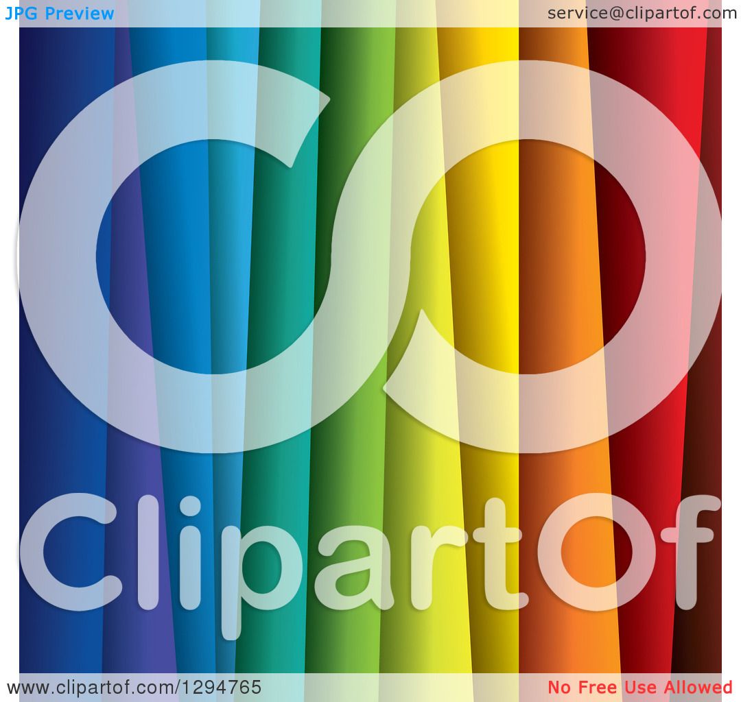 Download Clipart of a Background of 3d Layers of Rainbow Colored ...