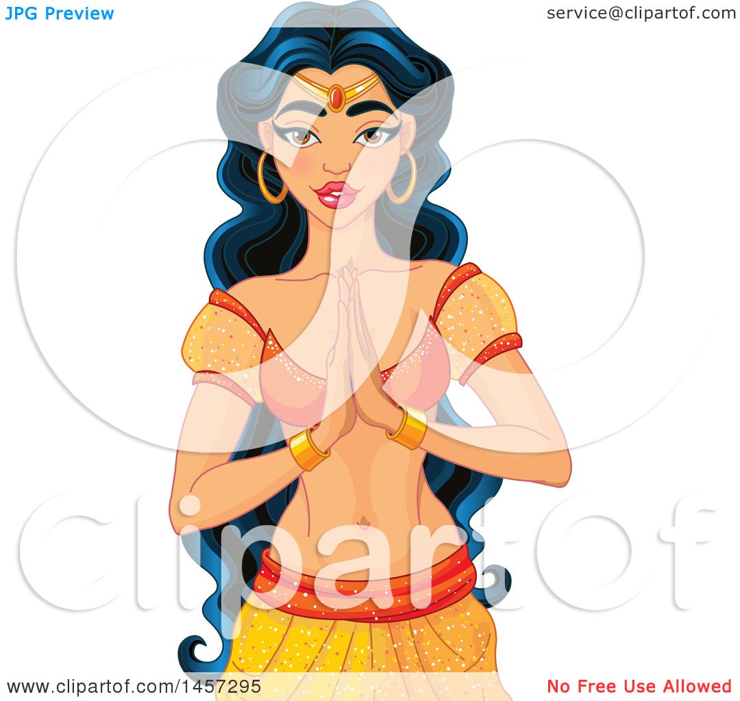 Download Clipart of a Beautiful Arabian Princess, Jasmine - Royalty ...