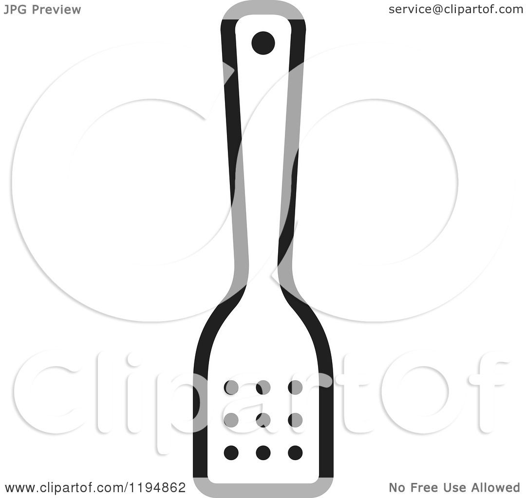 https://images.clipartof.com/Clipart-Of-A-Black-And-White-Kitchen-Spatula-Royalty-Free-Vector-Illustration-10241194862.jpg