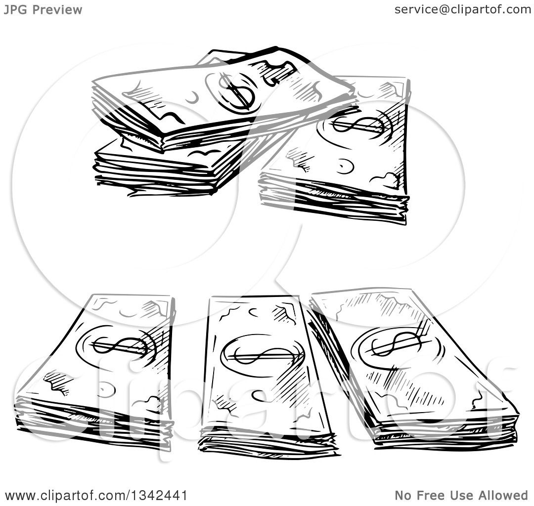 bundle of money clipart - photo #41