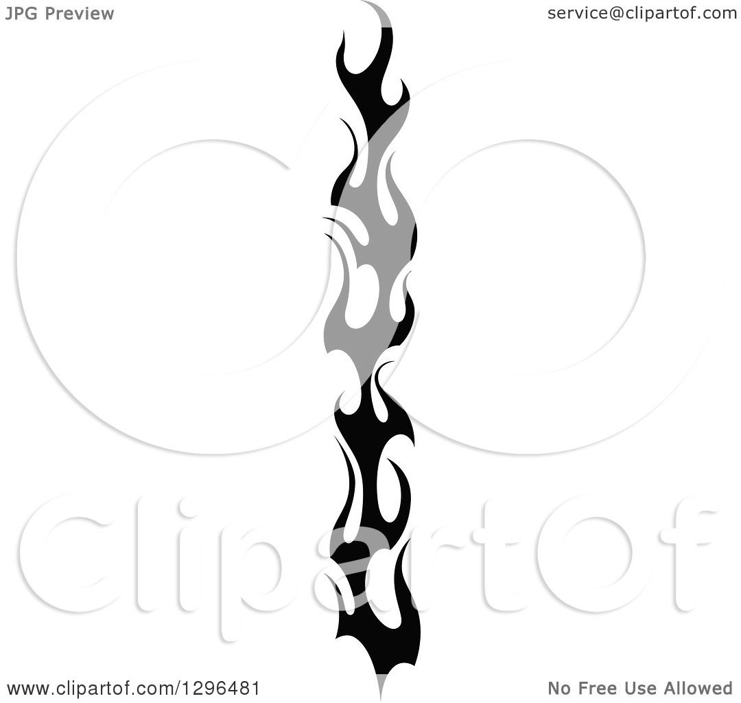 Fire Flame Drawn In Black And White Tattoo Icon Vector Illustration Graphic  Design Royalty Free SVG Cliparts Vectors And Stock Illustration Image  138552163