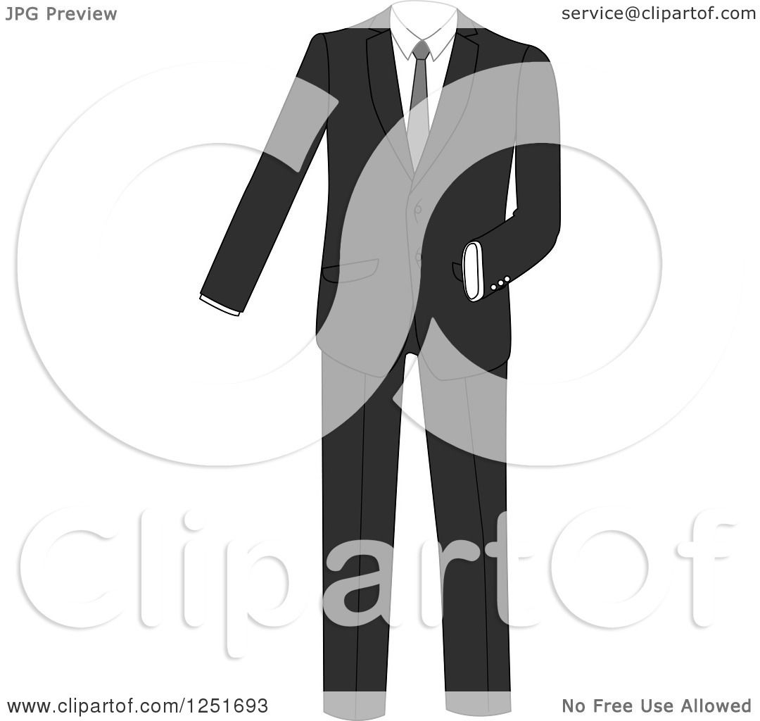 black and white tuxedo clip art
