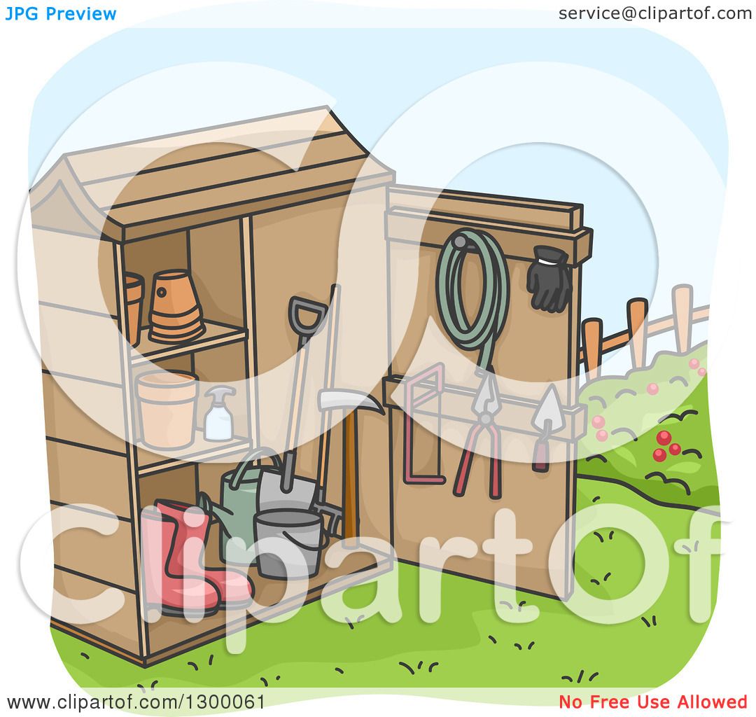 clipart garden shed - photo #9
