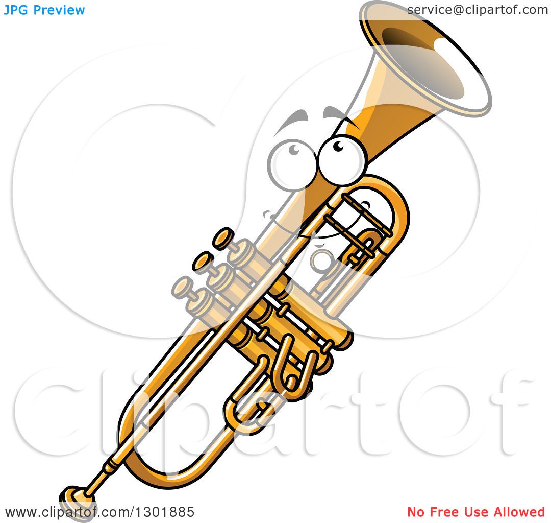 free download jpg cartoon trumpet