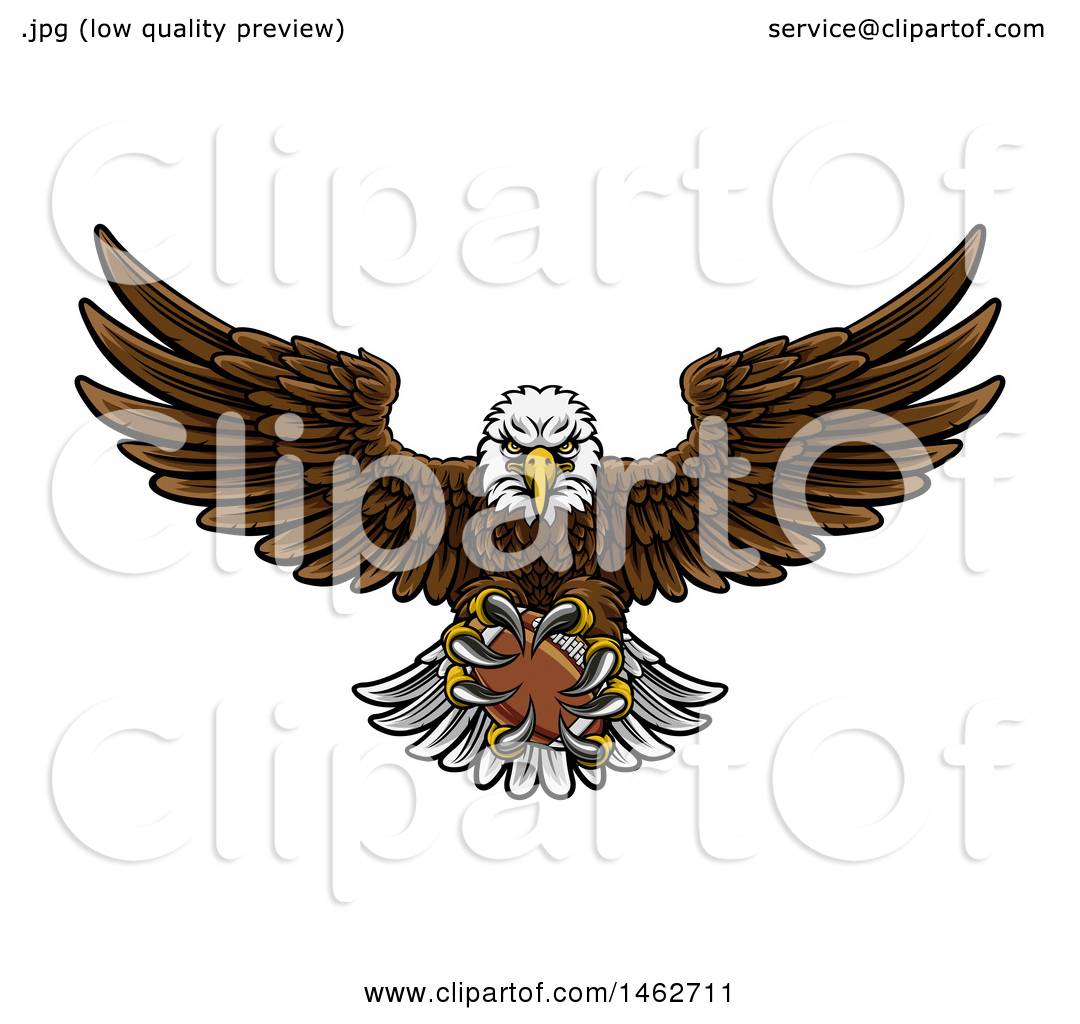 cartoon american eagle