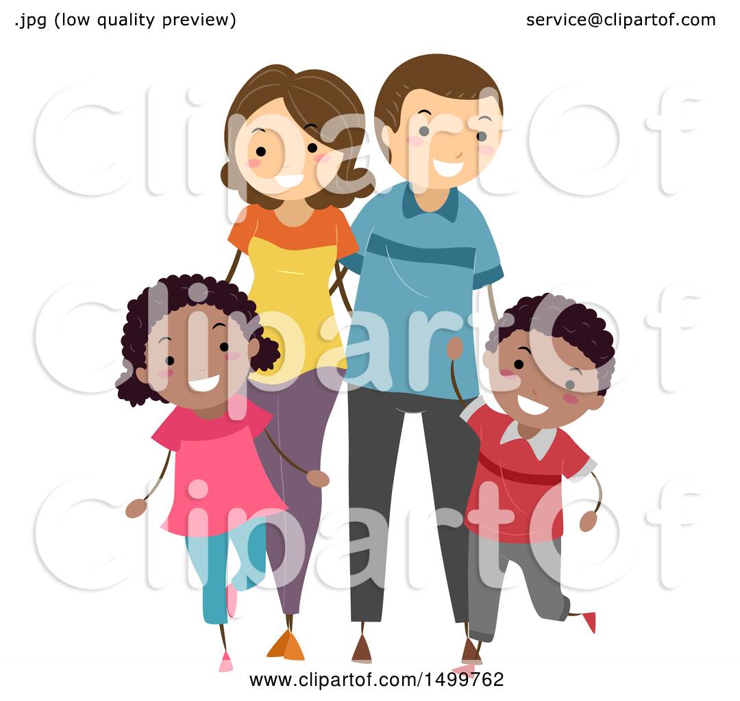 adoptive family clipart image