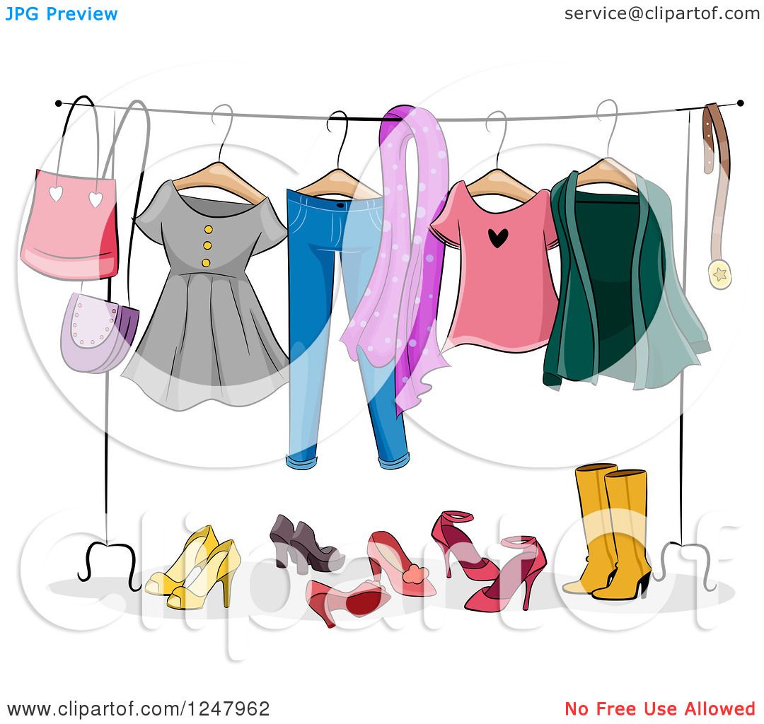 clipart of ladies clothes - photo #17