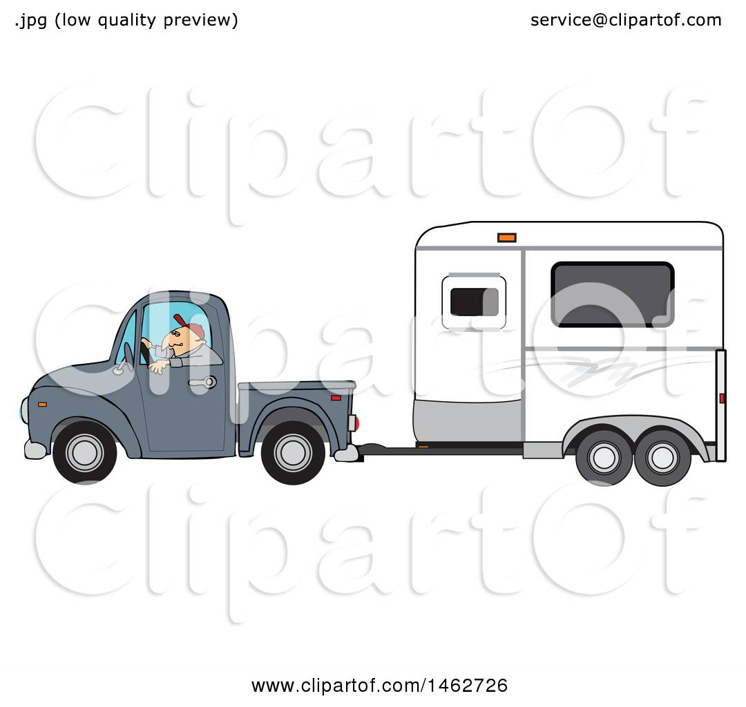 Free Free 254 Pickup Truck And Trailer Svg SVG PNG EPS DXF File