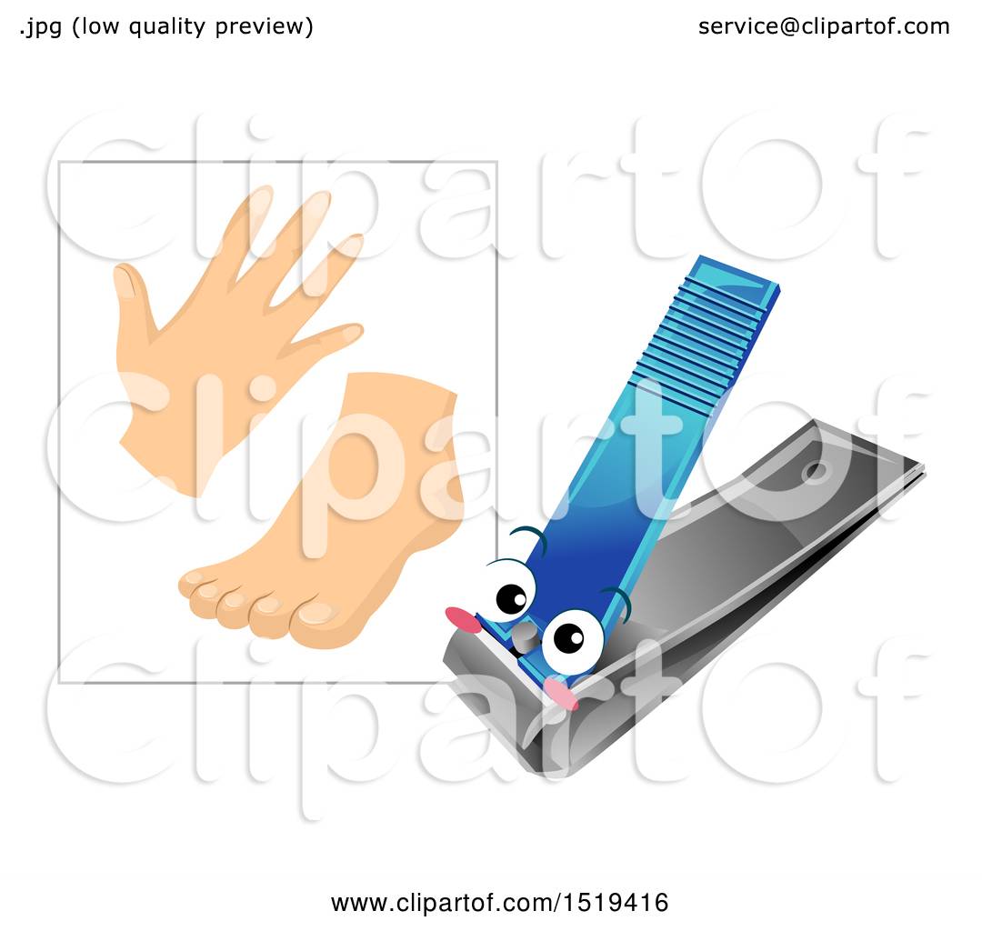 Child Cutting Nails Vector Images (42)