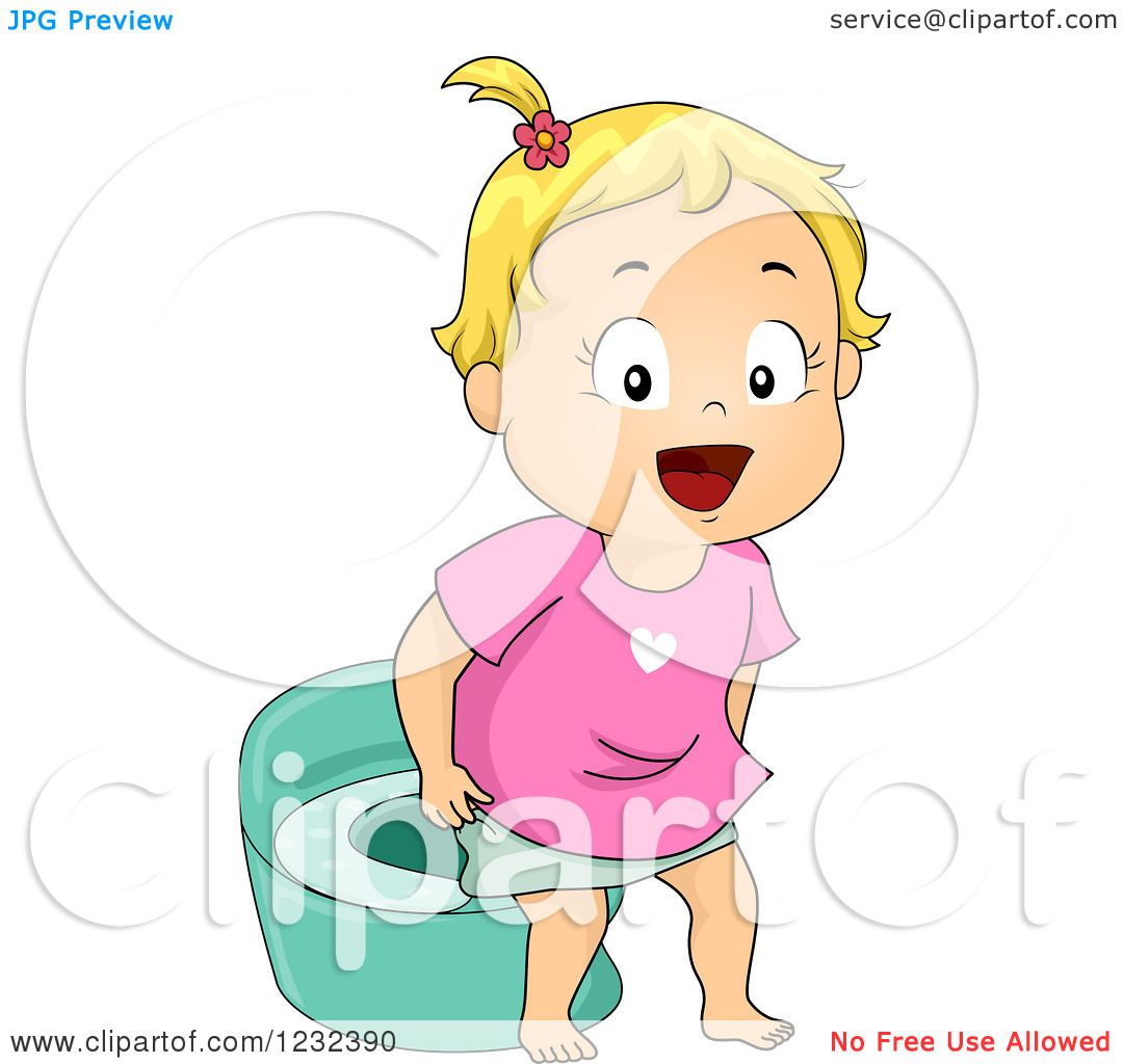 little girl sitting clip art