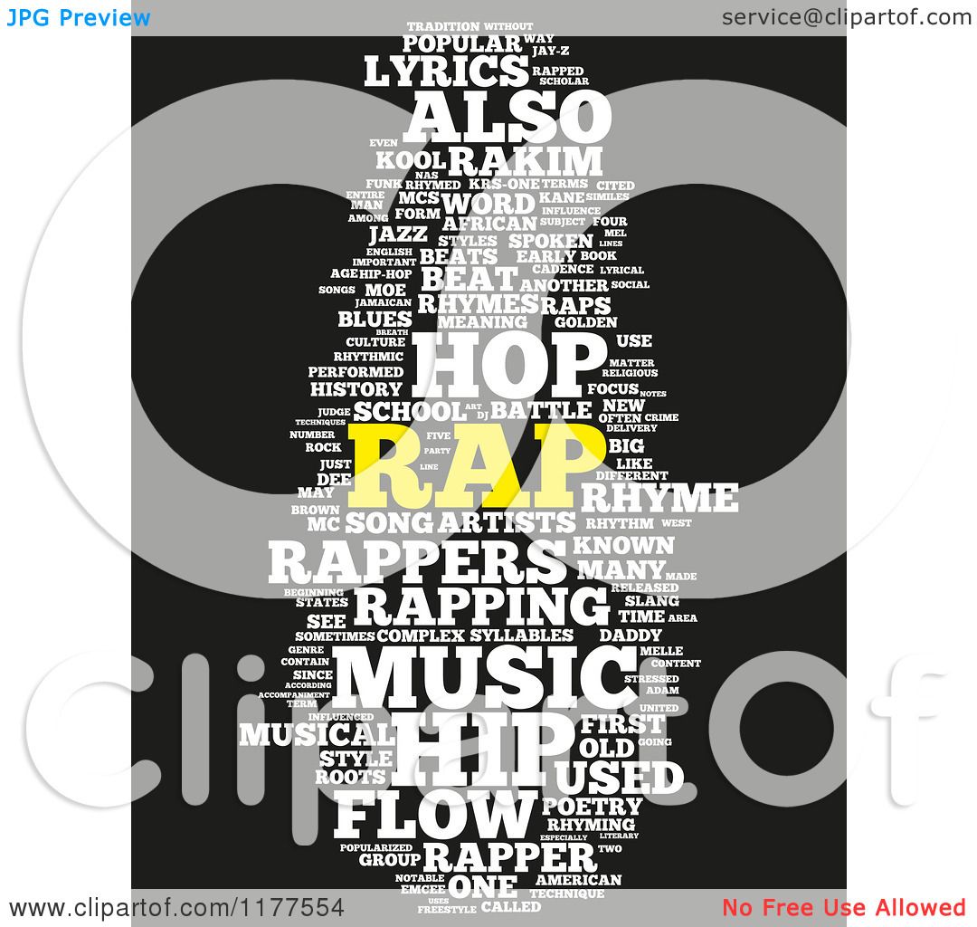 rap music clipart