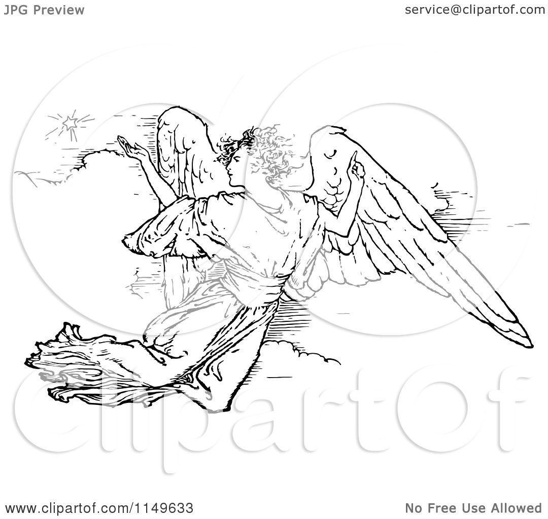 flying angel clipart free - photo #13