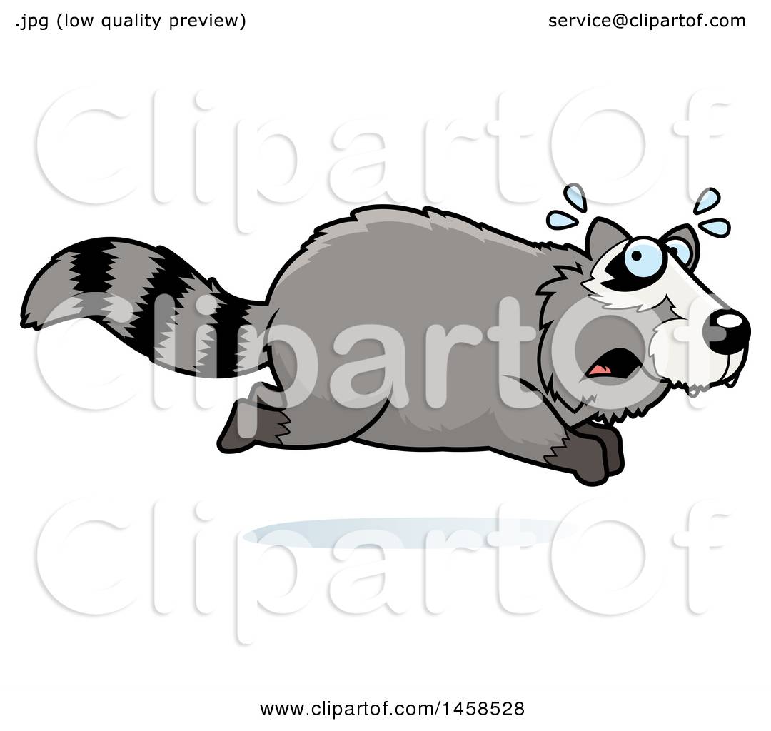 Clipart Pudgy Blue Jay Running Scared - Royalty Free Vector Illustration by  Cory Thoman #1066644