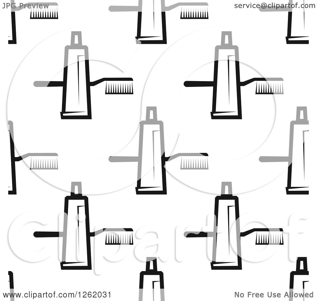 toothpaste clipart black and white - photo #38