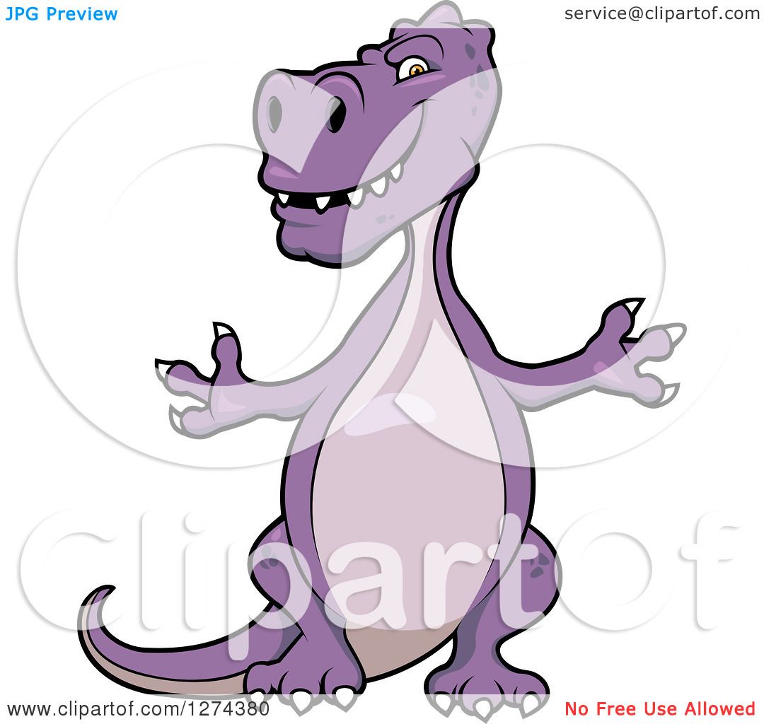 Free Vector  Tyrannosaurus rex dinosaur cartoon character