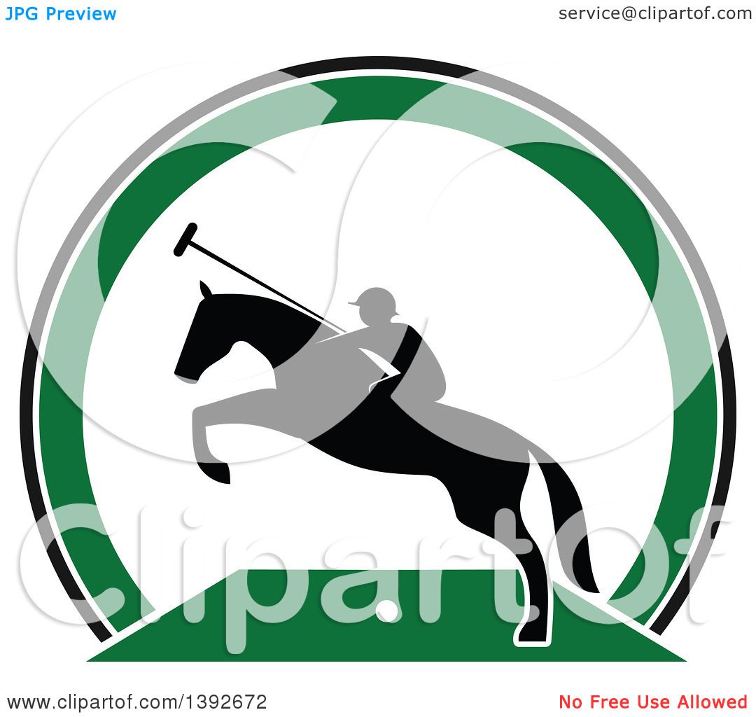 horse polo clip art - photo #33