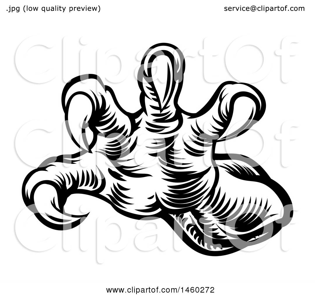 dragon claws clipart for kids