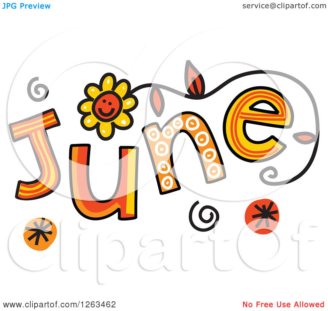 June Month Clip Art
