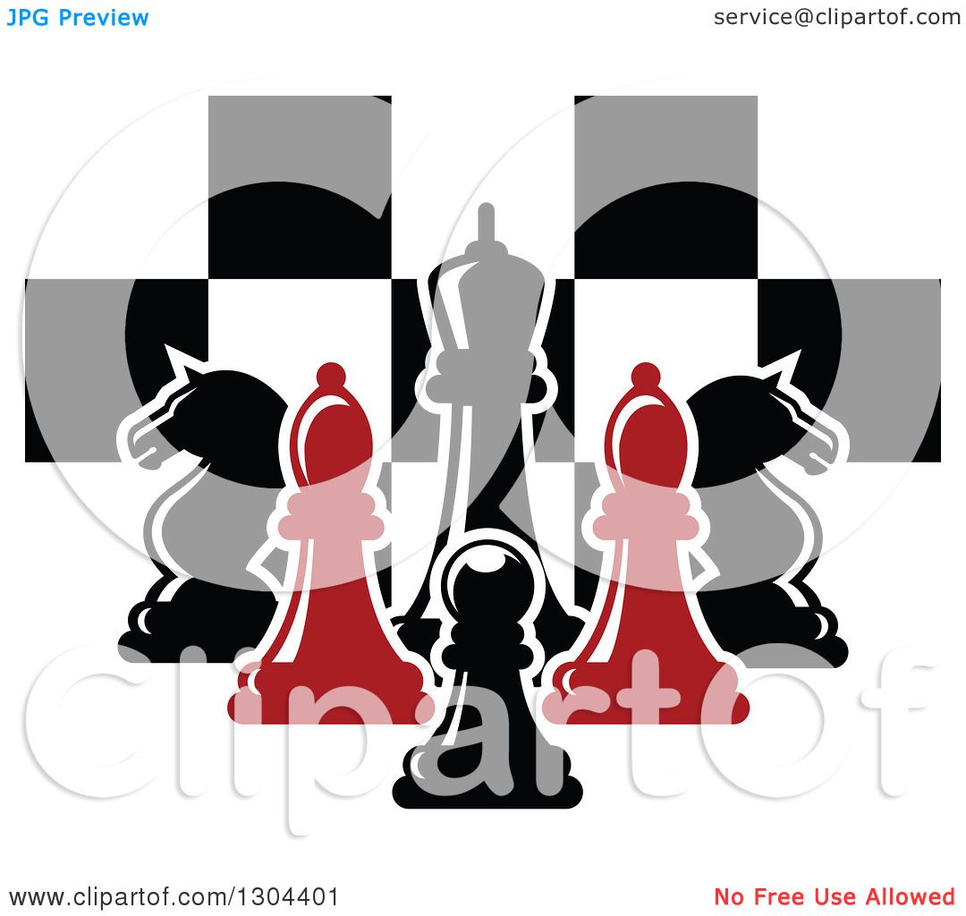 Chess pieces Royalty Free Vector Clip Art illustration -hous0721
