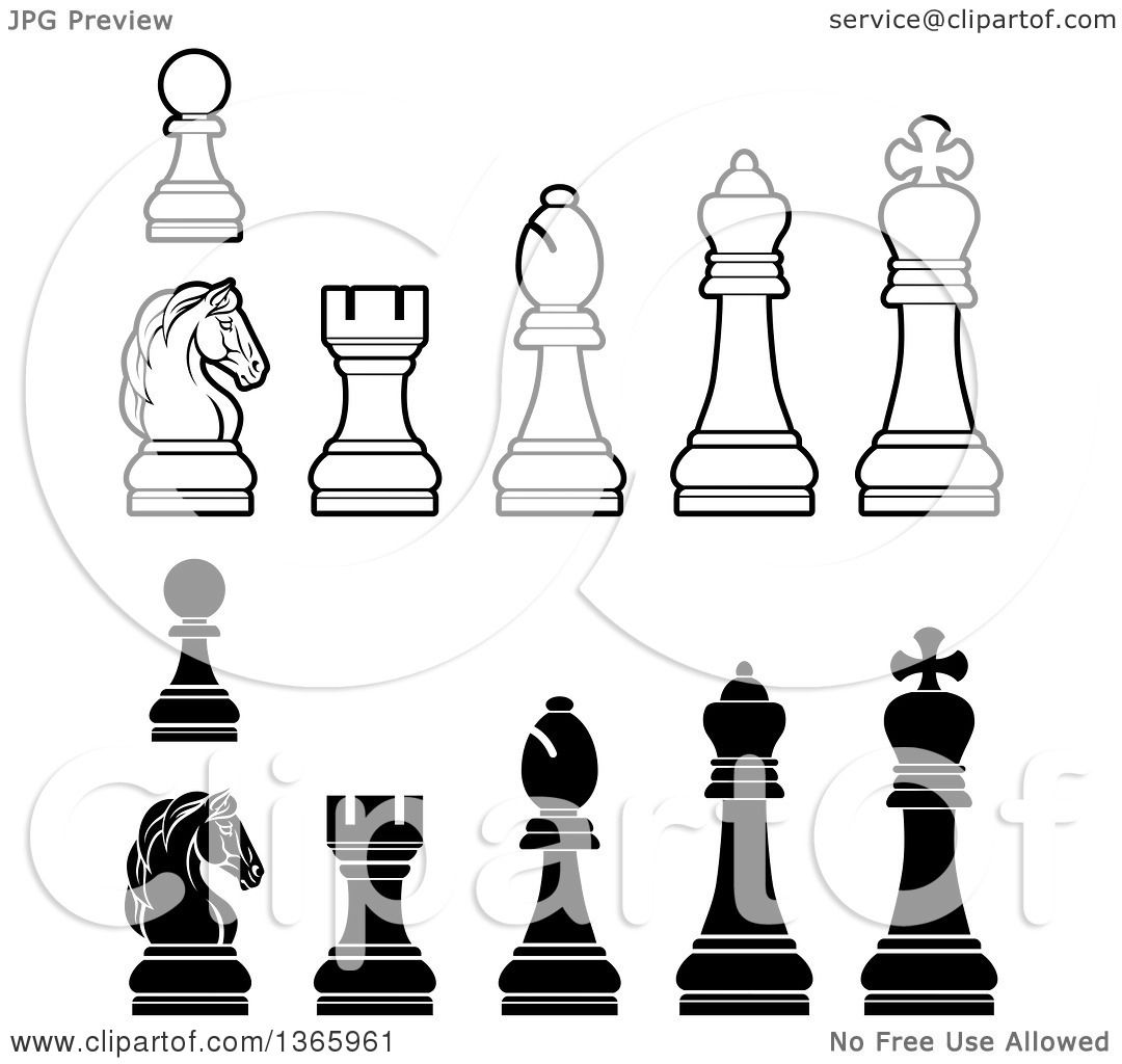 Free Chess Pieces Sketches