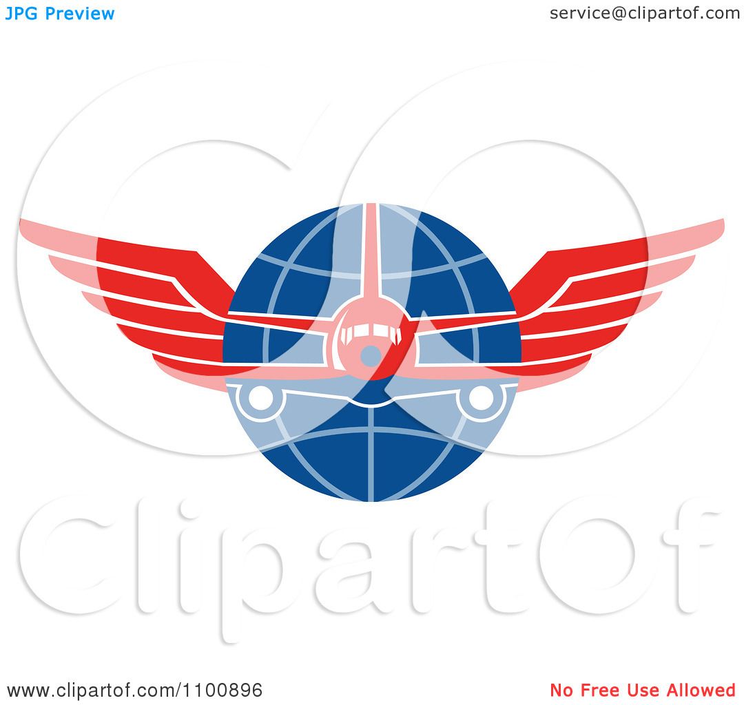 clipart airplane wings - photo #14