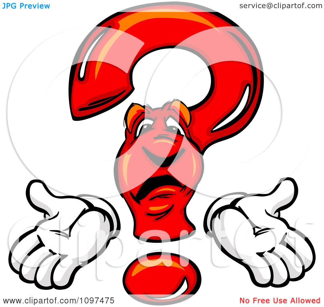 clipart red question mark - photo #40
