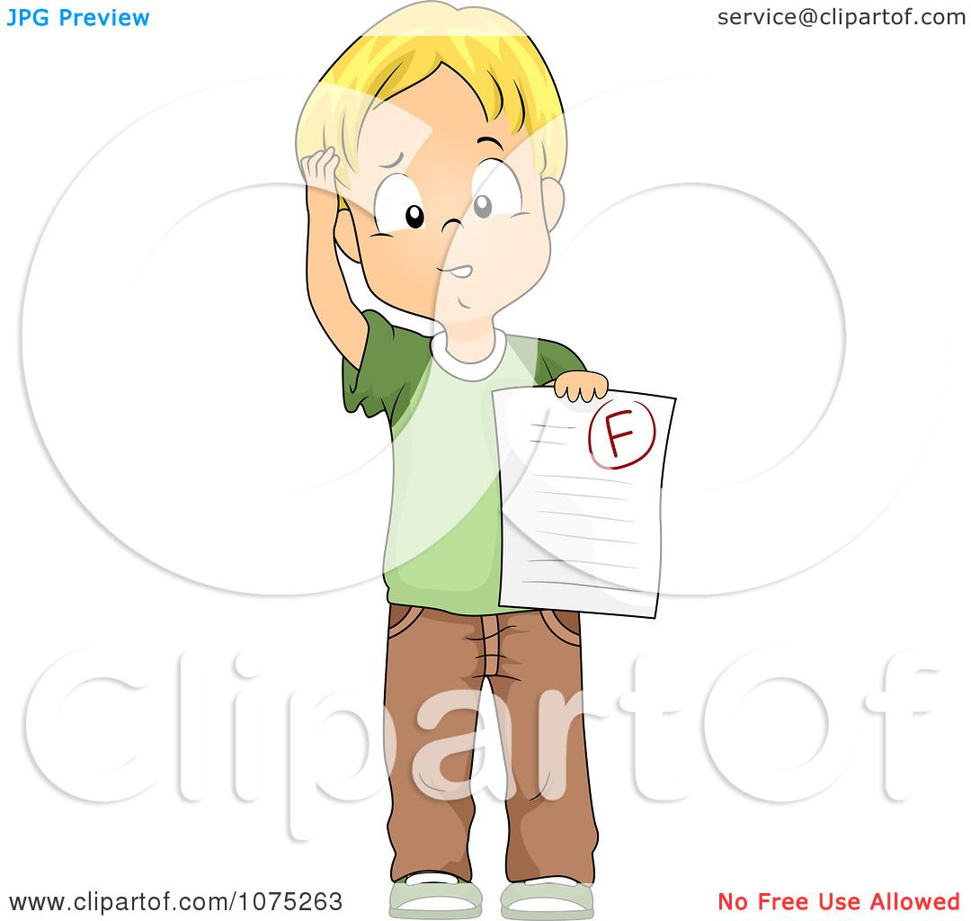 clipart of test paper - photo #48