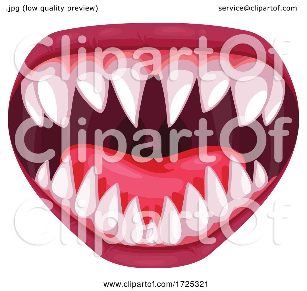 Halloween Monster Mouth by Vector Tradition SM #1725321