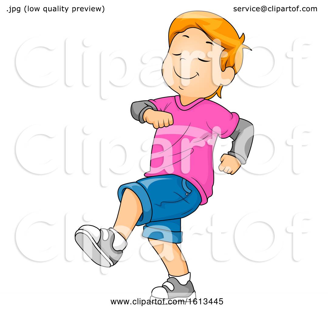 Kid Boy Strutting Illustration by BNP Design Studio #1613445