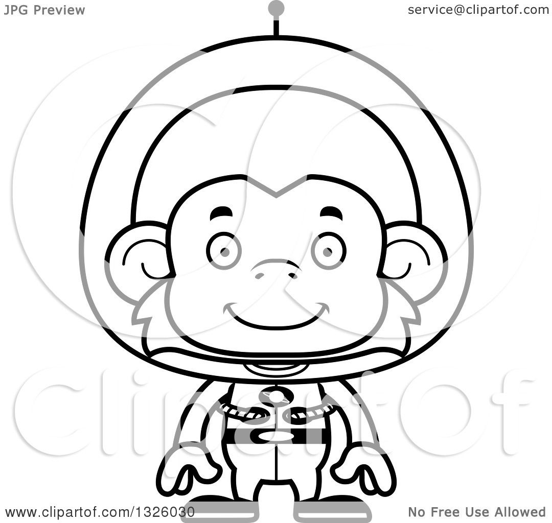 space monkey clip art - photo #17