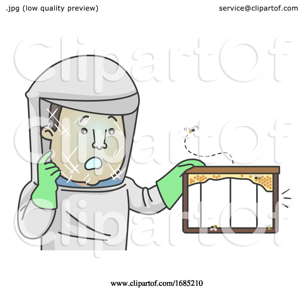 Man Honey Collector No Honey Illustration by BNP Design Studio #1685210
