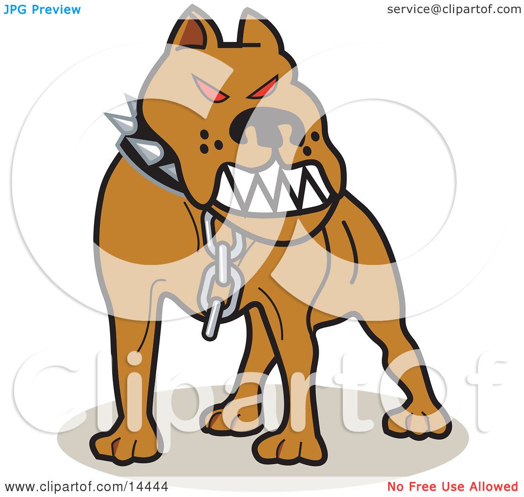 growling dog clipart - photo #41