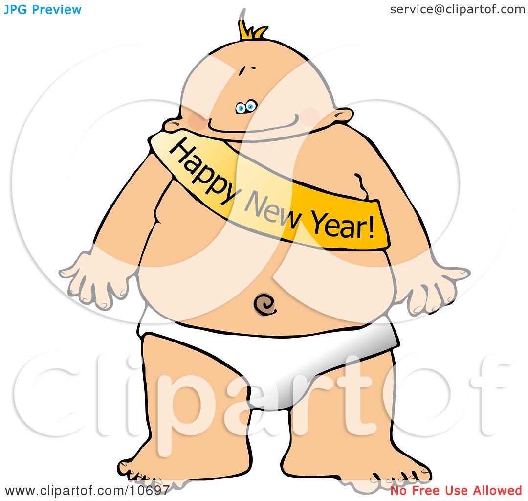 new year baby clipart - photo #39