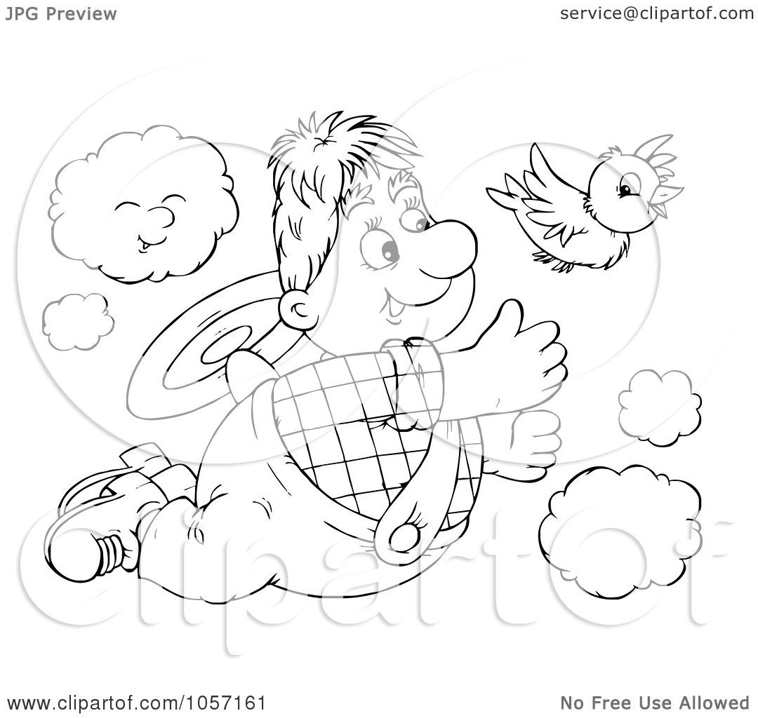 Download Royalty-Free Clip Art Illustration of a Coloring Page ...