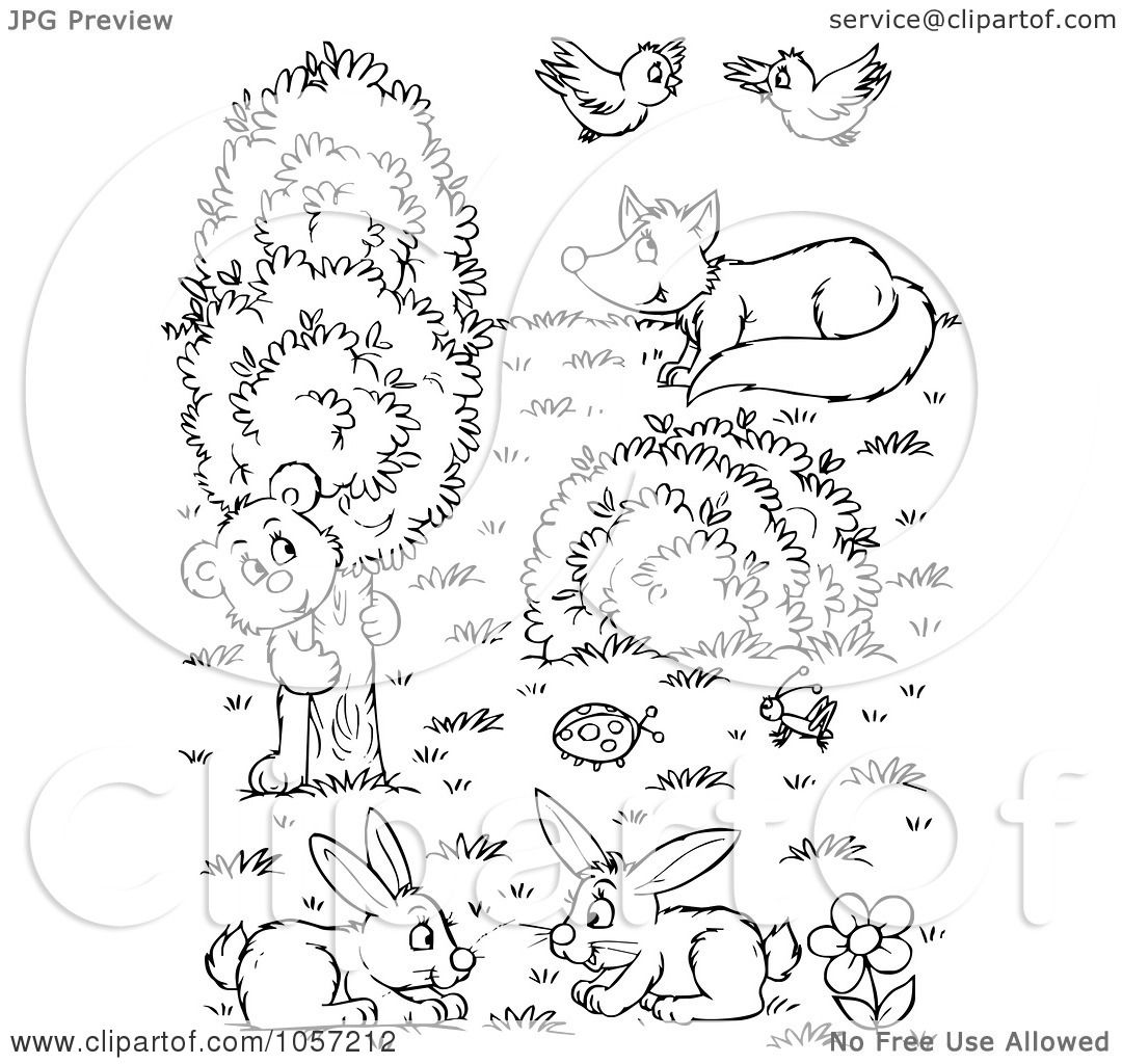 Royalty-Free Clip Art Illustration of a Coloring Page ...
