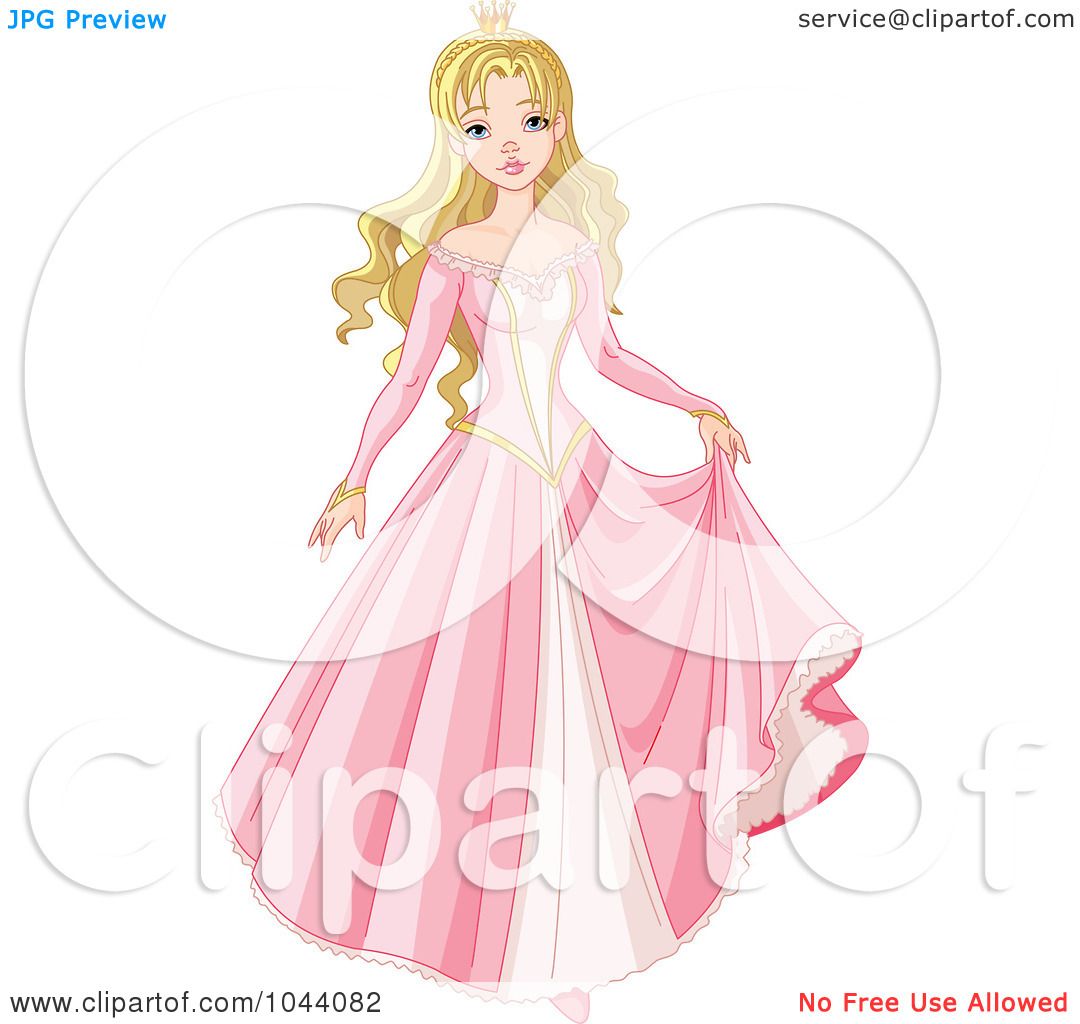 Royalty Free Rf Clip Art Illustration Of A Beautiful Blond