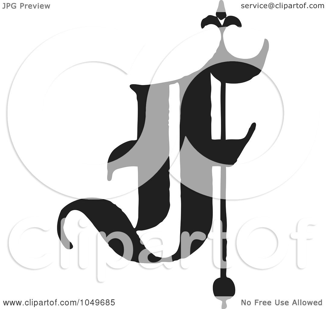 Royalty-Free (RF) Clip Art Illustration of a Black And White Old ...