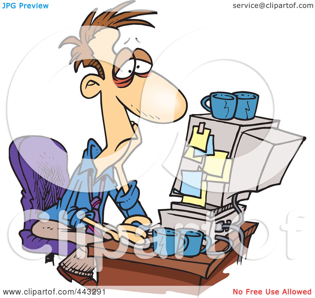 clipart man working - photo #33