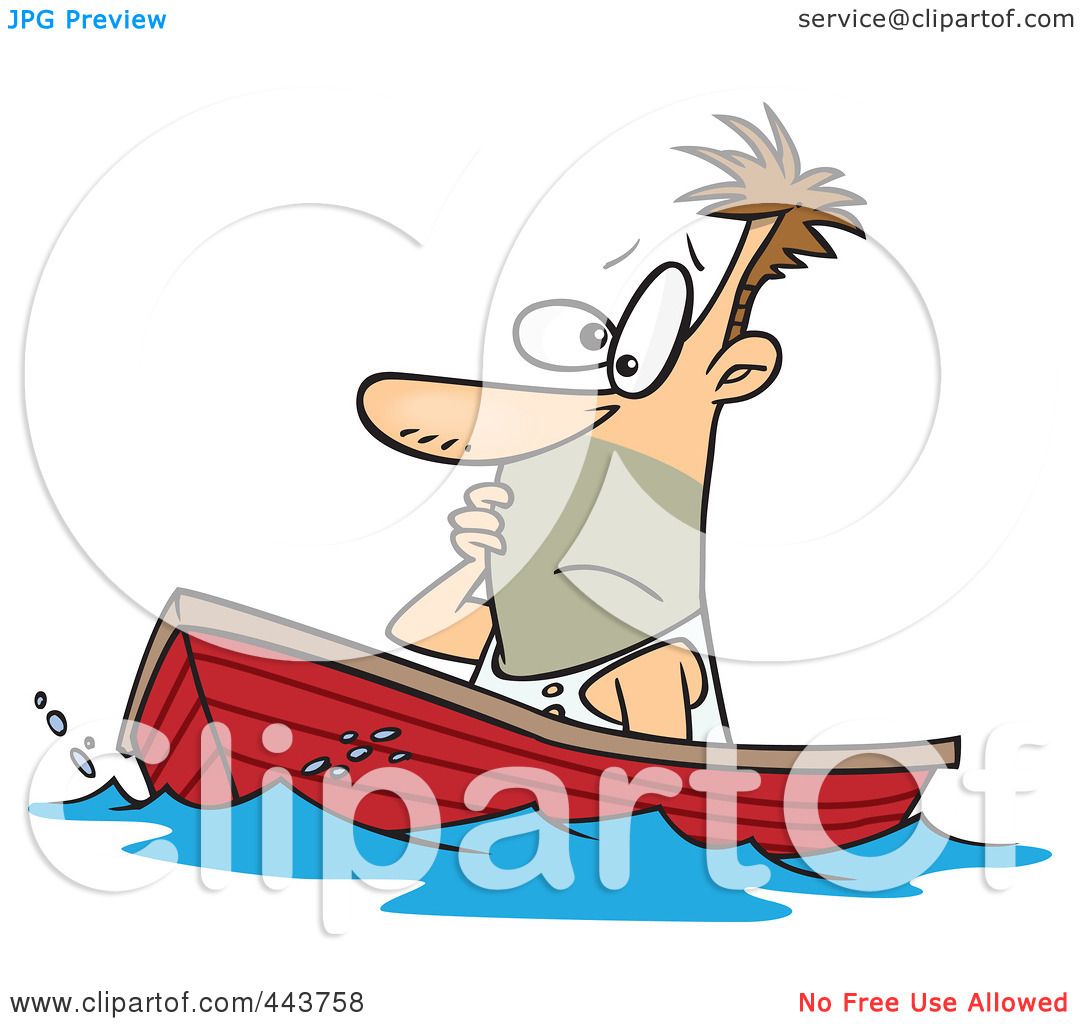 clipart man in boat - photo #32