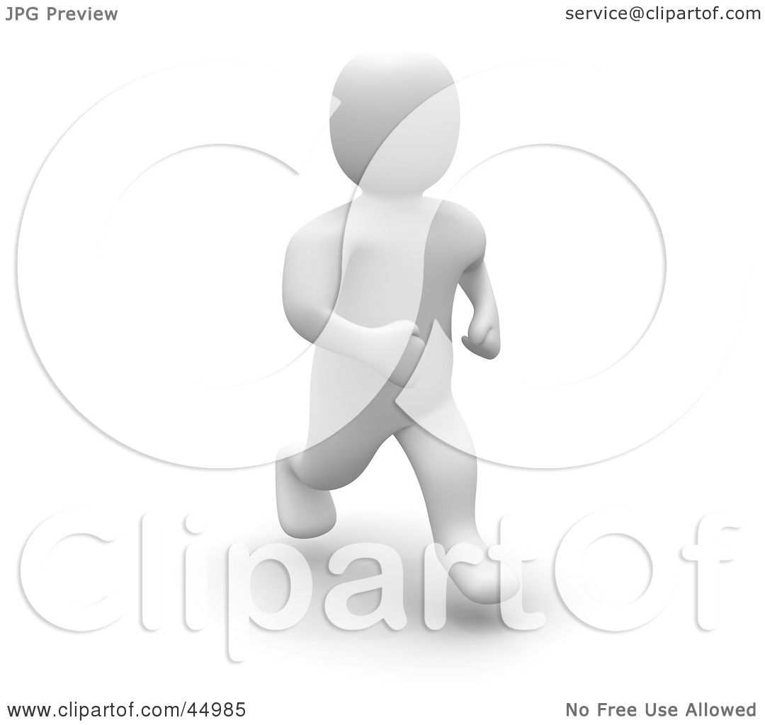 Royalty-Free-RF-Clipart-Illustration-Of-A-3d-Blanco-Man-Character-Jogging-Forward-102444985.jpg